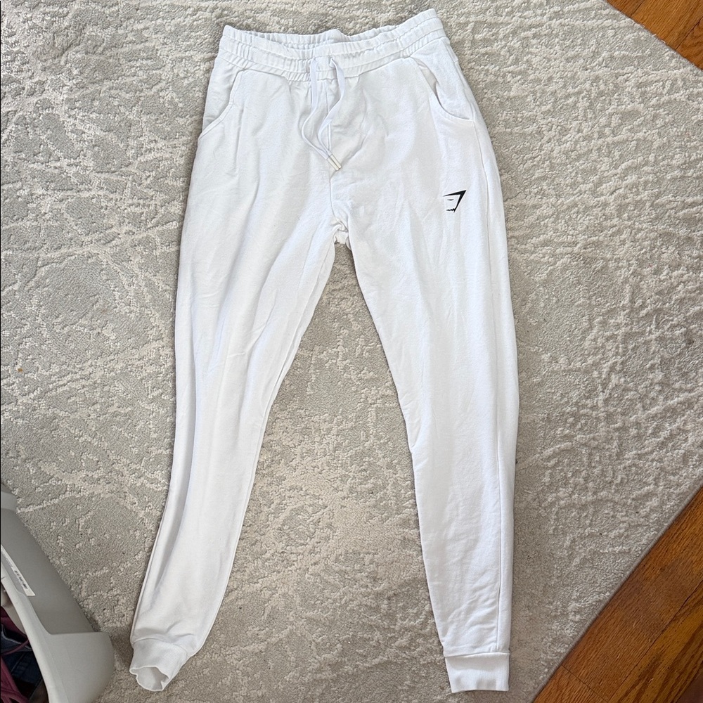 Gymshark White Joggers